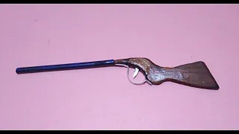 Miniature Wooden Shot Gun