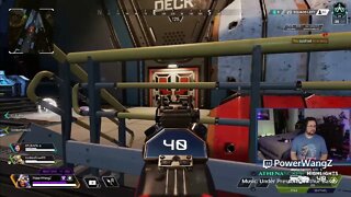 Apex Legends Season 9 Week 13 Highlights of PowerWangZ under pressure