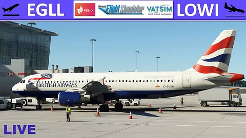 EGLL ✈ LOWI | Back in the Flight Sim! | Fenix A320 | MSFS