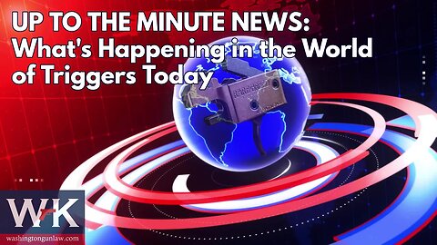 UP TO THE MINUTE NEWS: What's Happening in the World of Triggers