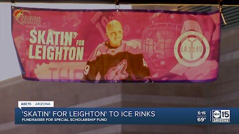 ‘Skatin for Leighton’ fundraiser rolls to Valley ice rinks