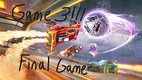 Game 3 | Best of 3 Series | Rocket League | 2v2 Against Bums |