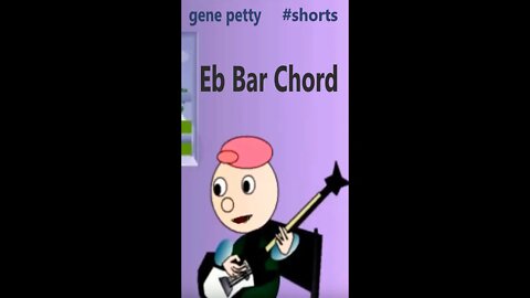 Eb Chord Guitar Finger Position #Short By Gene Petty