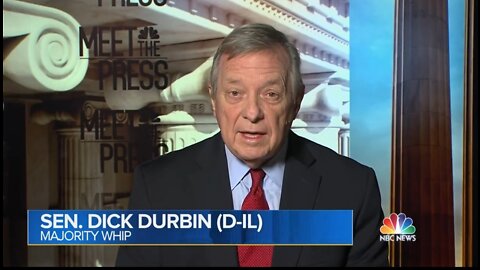 Dem Sen Durbin Ignores Question About Open Borders & Attacks DeSantis Instead