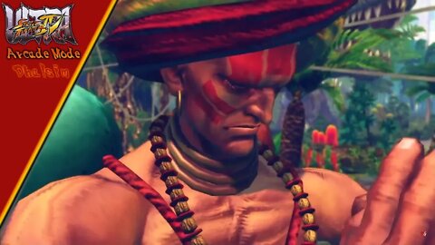 Ultra Street Fighter IV: Arcade Mode - Dhalsim