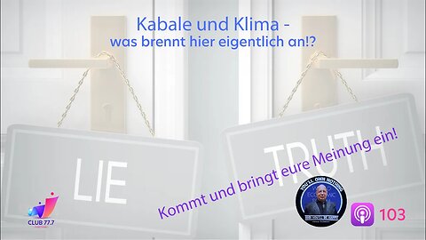 Teaser #103: Kabale und #Klima - was brennt hier eigentlich an!?