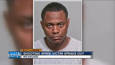 Milwaukee man speaks out after being shot by close friend