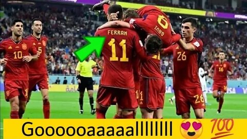 🔥Ferran Torres GOOOOAL against Costa Rica. What a strike! 💥 FIFA World Cup Qatar 2022