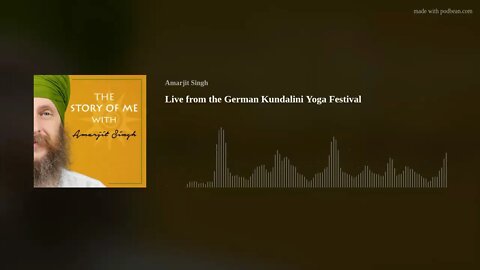 Live from the German Kundalini Yoga Festival