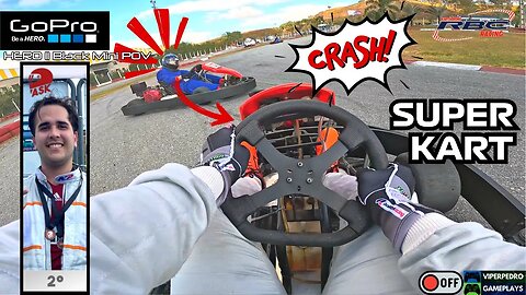 SUPER KART no KARTÓDROMO RBC RACING! Onboard Corrida 2 ASK (15/07/23) - Vespasiano/MG