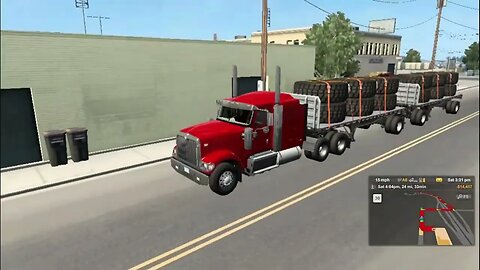 #shorts Moving Big Tires To The Destination In American Truck Simulator - highlight