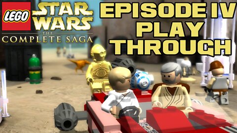 LEGO Star Wars: The Complete Saga - Episode IV - Xbox 360 Playthrough 😎Benjamillion