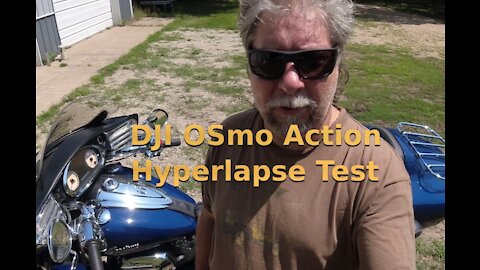 DJI Osmo Action Camera Hyperlapse Test