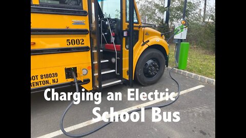 Charging EV Bus