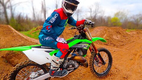 This KX125 Two Stroke is Going to BLOW UP... First Ride Back