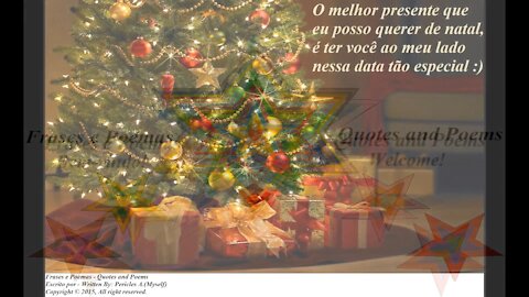 O melhor presente de Natal, é ter você ao meu lado! [Natal 2023] [Frases e Poemas]