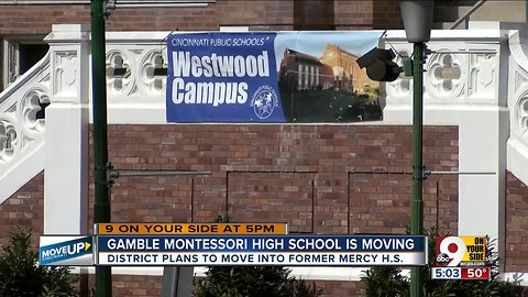 Gamble Montessori may move to former Mercy High School