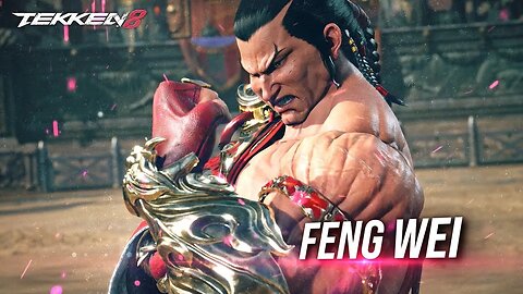 🕹🎮👊TEKKEN 8 - FENG WEI Character Trailer『鉄拳8』「フェン・ウェイ」(馮 威) ゲームプレイトレイラー