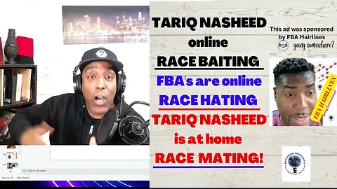 @MrTariqNasheed race-baiting strategy is a gift for white Supremacist soon as FBA's start trippin'