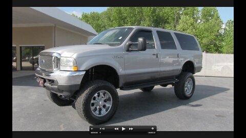 2002 Ford Excursion XLT 7.3L Turbo Diesel Start Up, Exhaust, and In Depth Tour