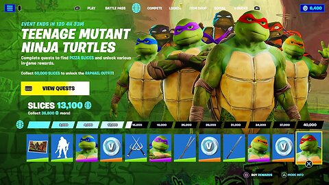 Welcome to Fortnite x TMNT!