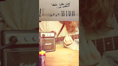 Led Zeppelin: Whole Lotta Love Intro tabs