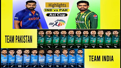 CRICKET HGHLIGHTS PAKISTAN VS INDIA ASIA cup2023