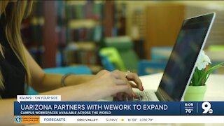 UArizona partners with WeWork to expand global reach, campus workspaces available across the world