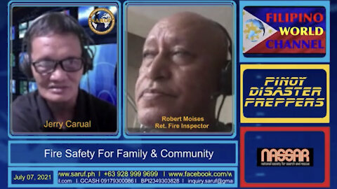 Pinoy Disaster Preppers EP#7 - Fire Safety For Family & Community