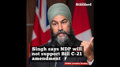 Singh says NDP will not support Bill C-21 amendment