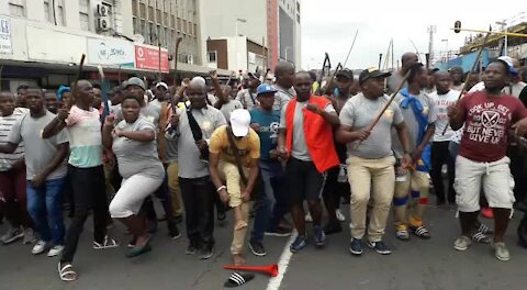 SOUTH AFRICA - Durban - Human rights day march (Video) (wRV)