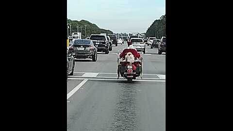 Santa hells angel