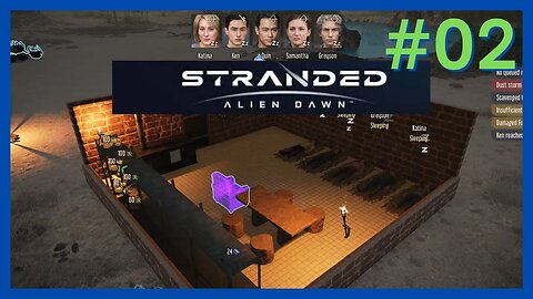 Stranded: Alien Dawn #2 | Insane Difficulty, Desert Biome, Jason Moon