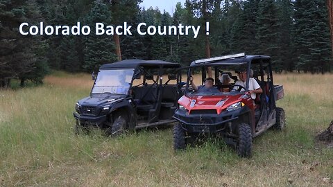 Colorado Back Country! Friends, fun, and four wheels!