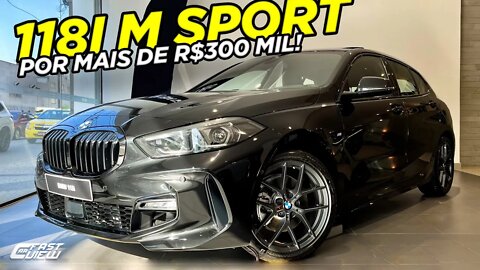 NOVA BMW 118I M SPORT 2023 COM MOTOR 1.5 DE 140 CV PREZA ECONOMIA E NÃO POTÊNCIA! VALE A PENA?