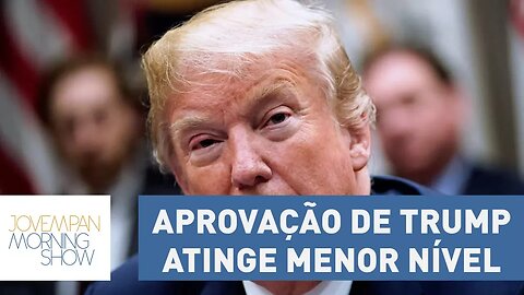 Aprovação de Trump atinge menor nível desde que ele chegou ao poder, aponta pesquisa