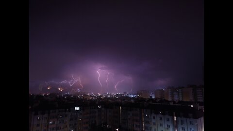 Rain Sound with Faint Thunder. 4 Hours of Relaxing and Soothing Sounds of Nature. (Black Screen)