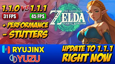 The legend of Zelda: Tears of Kingdom | Install Update 1.1.1 Right Now | Updated Mods