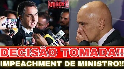 PACHECO SE REVOLTA EM BRASÍLIA E TOMA DECISÃO!! GRANDE NOTÍCIA!!