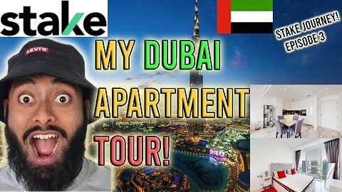 My Dubai Apartment Tour!! | Dubai Investing (Stake) | EP3