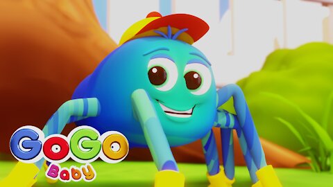 Itsy Bitsy Spider | GoGo Baby - Nursery Rhymes & Kids Songs