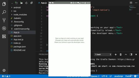 16 - Running our App on a Real Android Device | REACT NATIVE COURSE