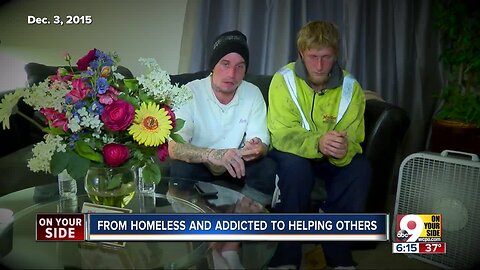 From homeless and addicted to helping others