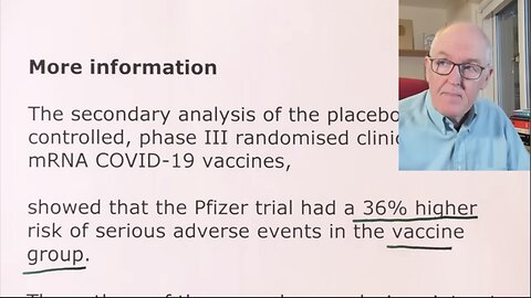 Dr. John Campbell - Proof of mRNA Vaccine Severe Injuries