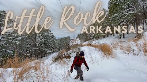 Trapped At Base Camp | Snow Storm Little Rock