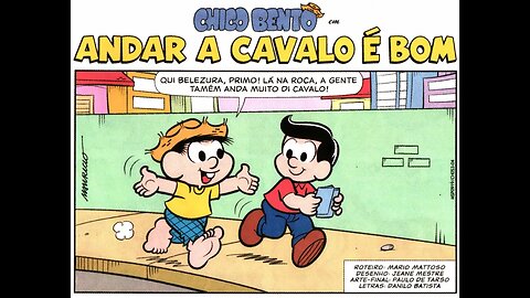 Chico Bento em-Andar a cavalo é bom | Gibis do Rapha 2