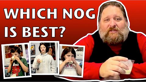 Eggnog Taste Test (with the kids!)