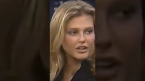 Bridget Hall on Jay Leno pt3 #supermodel #beauty #iconic #jayleno