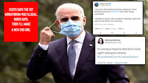 Biden Extends Moratorium Dismisses SCOTUS | Kate Coyne-McCoy Despicable Tweet