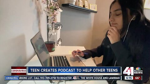 Blue Valley teen starts podcast on quarantine help